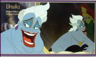 Disney Ursula Villain Little Mermaid Cast member Litho  