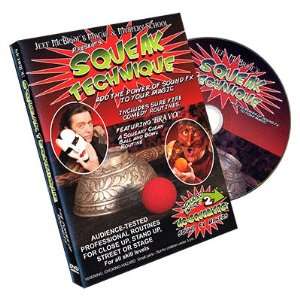  Magic DVD Squeak Technique by Jeff McBride Toys & Games