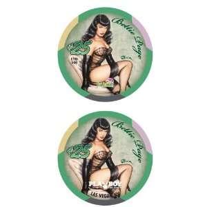  Limited Edition Bettie Page Poker Chips 
