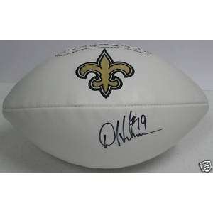  Devery Henderson Autographed Football
