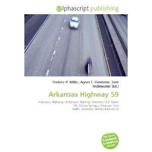  Arkansas Highway 59 (9786132685766) Books