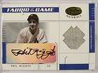   Certified FOTG Fabric of the Game Phil Rizzuto auto jersey 2/20 *23263