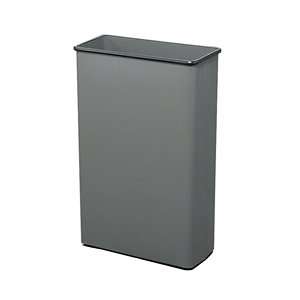 Safco Rectangular Wastebasket, 88 Qt. (Qty.3) in Charcoal (9618CH 