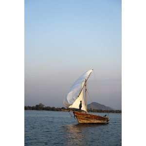 Dhow on Lake Malawi, Cape Maclear by Ariadne Van Zandbergen, 48x72 