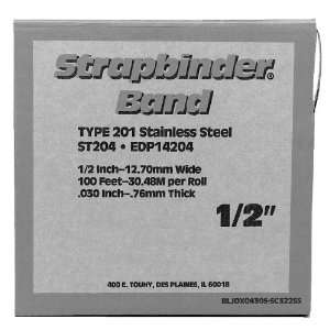   14405 5/8X.030X100 Roll Type 316 Stainle 