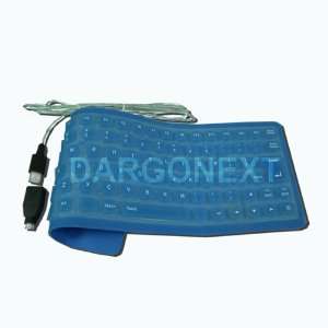    New Soft Usb Roll Up Flexible Silicone Keyboard For Pc Electronics