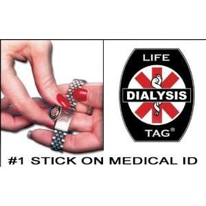  Dialysis Medical ID Tags 5 pack