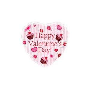  18 Happy Valentines Day Candy Bliss   Mylar Balloon Foil 