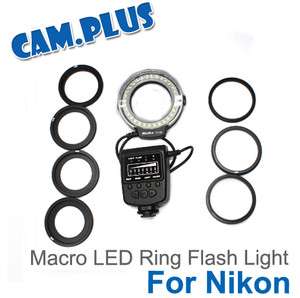 MK FC100 LED Macro Ring Flash Light For Nikon D5000 D3000 D5100 D80 
