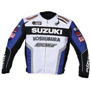 Joe Rocket Suzuki Supersport Replica Jacket   X Large/White/Blue/Black 