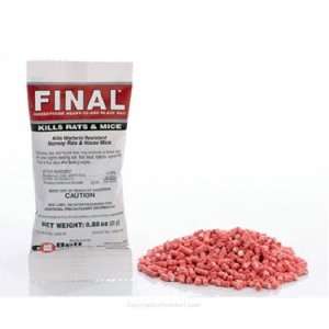  Final Place Pacs Rodenticide   291 Packs / 1 Box