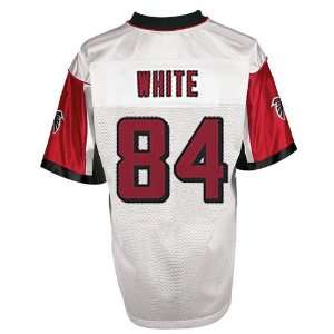  Falcons #84 Roddy White White Jerseys Authentic Football Jersey 