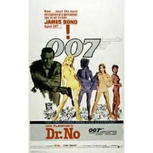  James Bond   DR. NO   Movie Poster