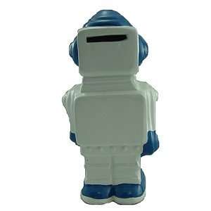  Blue Retro Robot Savings Bank Toys & Games