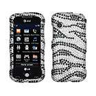   Prime GS390 Diamond Bling Case Cover Pink Bow 101 Stone Crystal Rhines