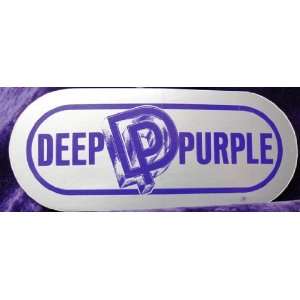  WRIF FM Detroit Deep Purple Bumper Sticker Silver and 