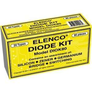  80 Piece Diode Kit # DIOK 80 Electronics