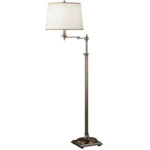 Winston Swing Arm Floor Lamp by Robert Abbey  R097730 Finish with 