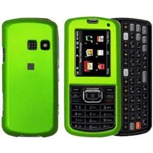  New Rubberized Neon Green Snap Crystal Hard Case For Lg 