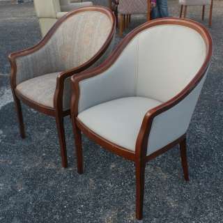 Bernhardt Guest Side Arm Chairs  