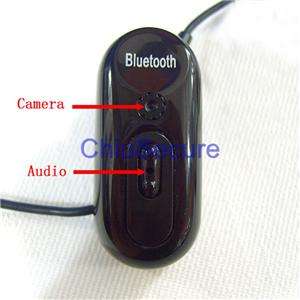 Wire Bluetooth Headphone Spy Camera + Mini DVR Monitor  