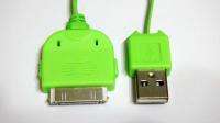 USB RETRACTABLE Data Charger Cable cord for Apple iPad 2&1  green 