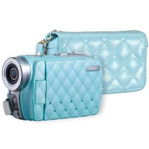   HD Fashion Camcorder Riviera Blue with 4GB SD Card/Batter Electronics