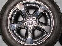   1500 Factory Chrome Clad 20 Wheels Tires Durango OEM Rims 2267  