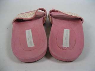 SUSIE MOONLITE Pink Sequin Sandals Slippers Shoes SZ 9  