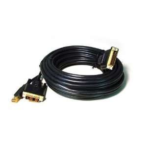  DVI D & USB(A Type)to M1 D(P&D)28AWG cable   25ft 