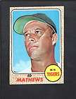 1968 Topps Baseball #58 ED MATHEWS (HIS LAST CARD)EX MT