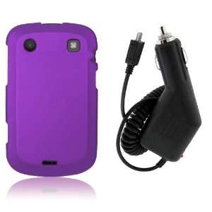  BlackBerry Bold 9900/9930   Purple Rubberized Hard Plastic 