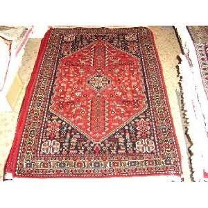  3x5 Hand Knotted Abadeh Persian Rug   54x36