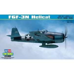   HOBBY BOSS   1/48 F6F3N Hellcat Fighter (Plastic Models) Toys & Games