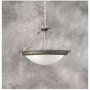  Forte Lighting 2272 03 95 Brushed Nickel / River Rock 