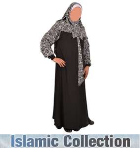 Queen Bow Abaya jilbab islamic muslim clothes dress eid  