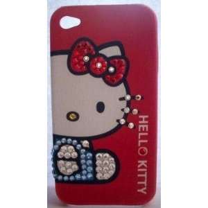  HELLO KITTY IPHONE 3G CASE WITH SWAROVSKI CRYSTAL BLING 