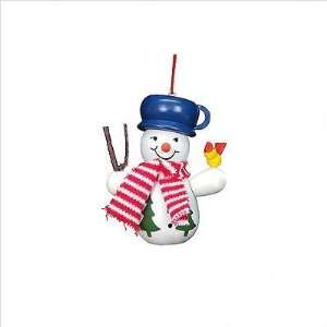  Ulbricht Snowman with Bird Ornament