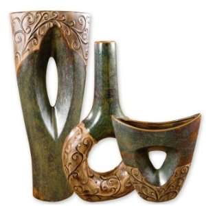  Ursula, Vases, Set/3 Vases Urns Accessories and Clocks 