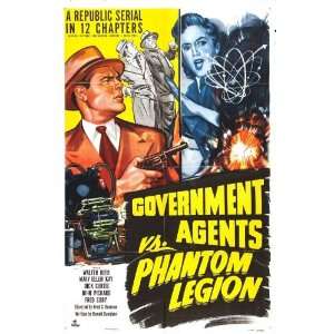 Government Agents vs Phantom Legion Poster Movie 11 x 17 Inches   28cm 