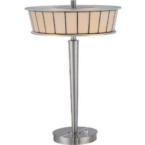   Light 20 Polished Steel Table Lamp LS 21122