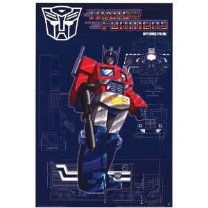  Transformers The Movie   Family Poster   24 x 36