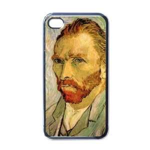  Self Portrait A By Vincent Van Gogh Black Iphone 4 