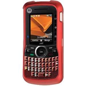   Case for Motorola Clutch i465 (Red) Cell Phones & Accessories