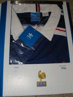   Limited Edition France 1986 World Cup Soccer Jersey RARE NEW L  