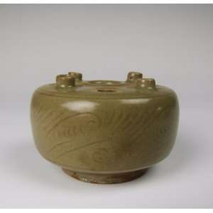  One Yaozhou Ware Porcelain Vase, Chinese Antique Porcelain 