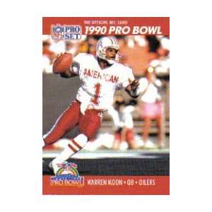  1990 Pro Set #359 Warren Moon Pro Bowl