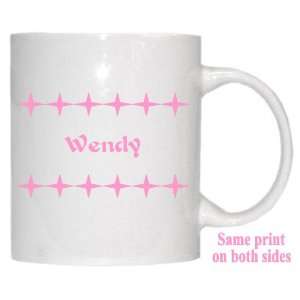  Personalized Name Gift   Wendy Mug 