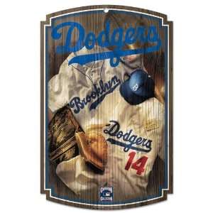  Los Angeles Dodgers 11x17 Wood Sign