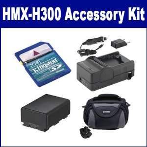 Samsung HMX H300 Camcorder Accessory Kit includes SDIABP210E Battery 